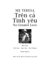 Mẹ Teresa Trên cả tình yêu