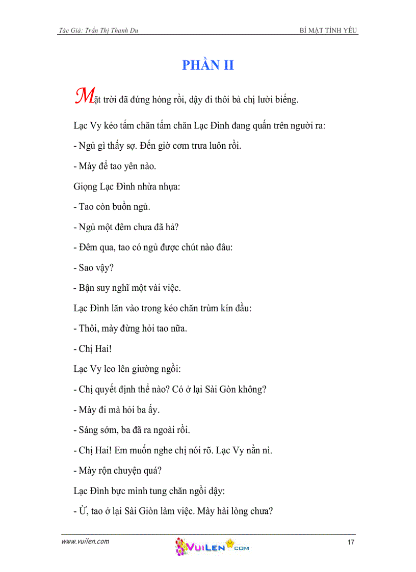 Bí mật tình yêu