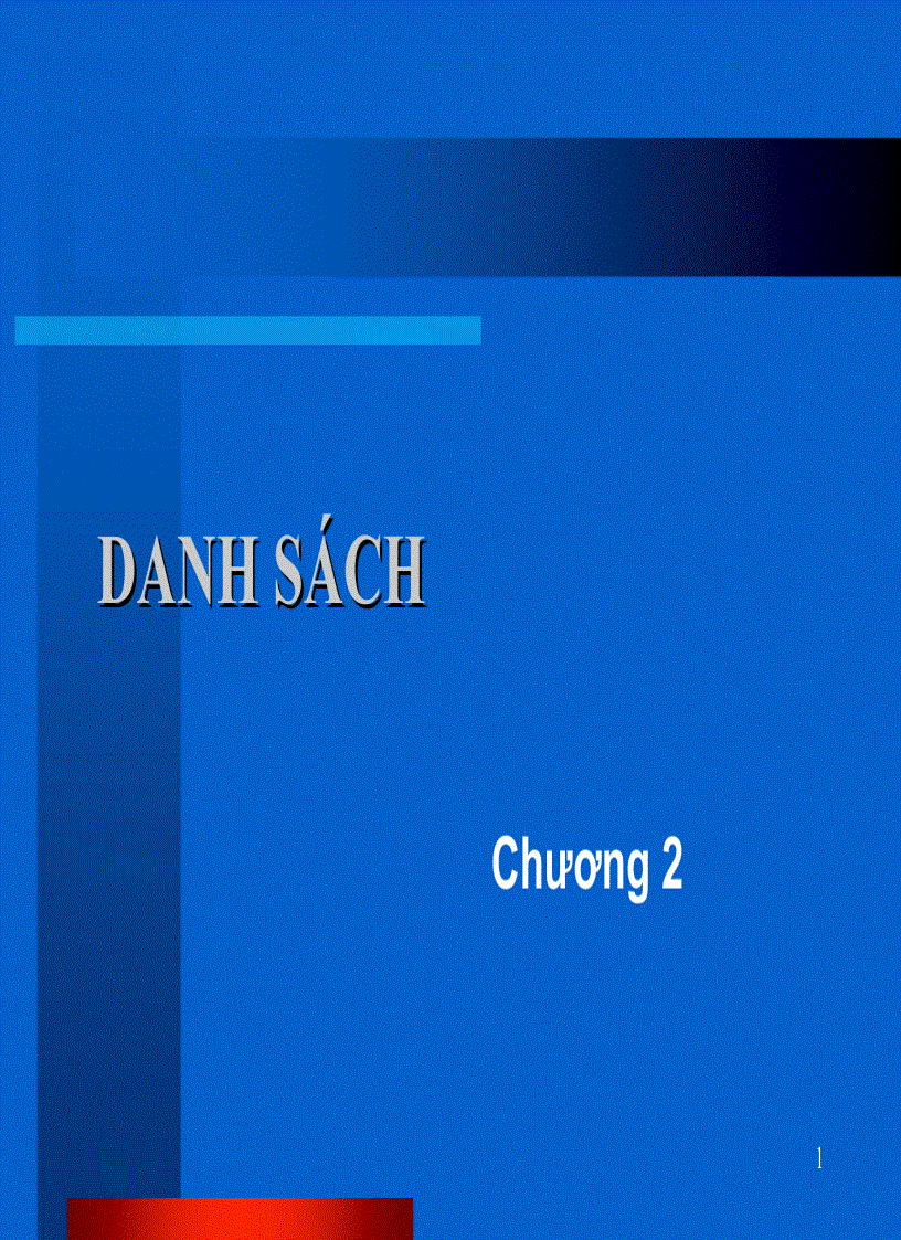 Danh sách 1