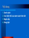 Danh sách 1