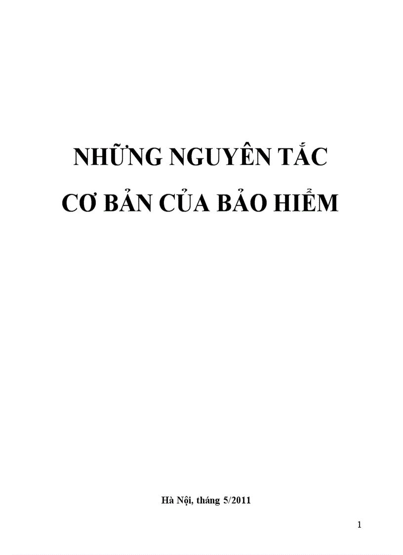 Giáo trình Bảo hiểm hay và chuyên nghiệp