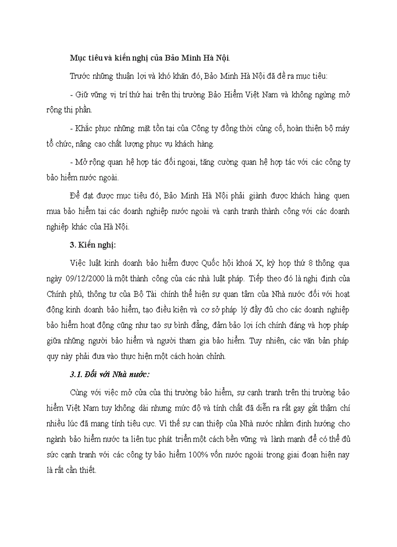 Mục tiêu và kiến nghị của Bảo Minh Hà Nội
