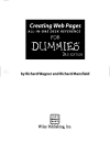 Creating Web Pages All in One Desk Reference For Dummies