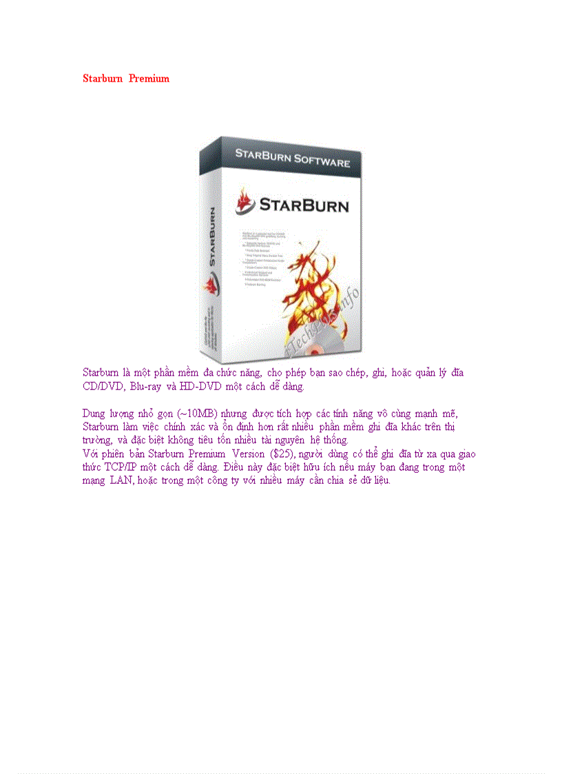 Starburn Premium