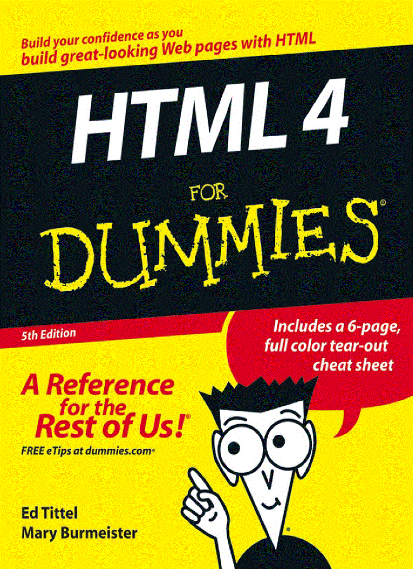 HTML 4 FOR DUMmIES