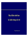 Đặc điểm sinh học kí sinh trùng sốt rét