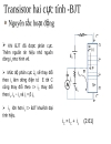 Transistor hai cực tính BJT