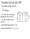 Transistor hai cực tính BJT