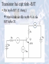 Transistor hai cực tính BJT