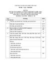 Đề thi tốt nghiệp cao đẳng nghề khóa 2 2008 2011 kĩ thuật máy lạnh và điều hòa không khí Lí thuyết Tình huống hướng dẫn giải 09