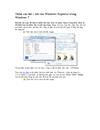 Thêm các thẻ tab vào Windows Explorer trong Windows 7