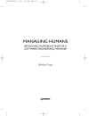 Managing humans biting and humorous tales of a software engineering manager