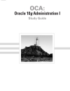 Sybex OCA Oracle 10g Administration I Study Guide phần 1