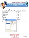 ASP NET Web Control Checkbox RadioButton