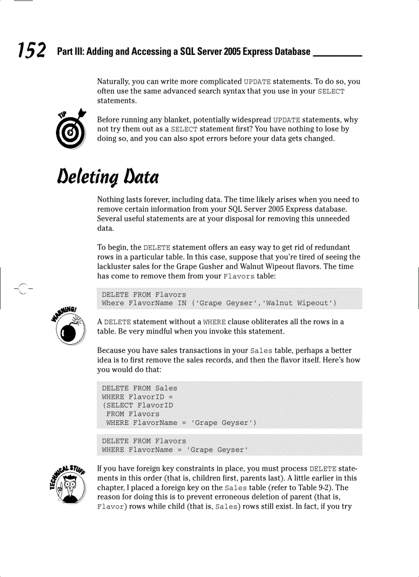 Talking to a SQL Server