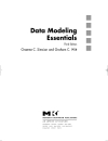 Data Modeling Essentials