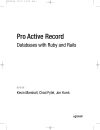 Pro Active Record Databases with Ruby and Rails