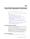 Tuning PL SQL Applications for Performance