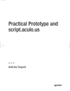 Practical Prototype and script aculo us