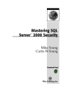 Mastering SQL Server 2000 Security