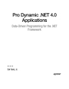 Pro Dynamic NET 4 0 Applications Data Driven Programming for the NET Framework