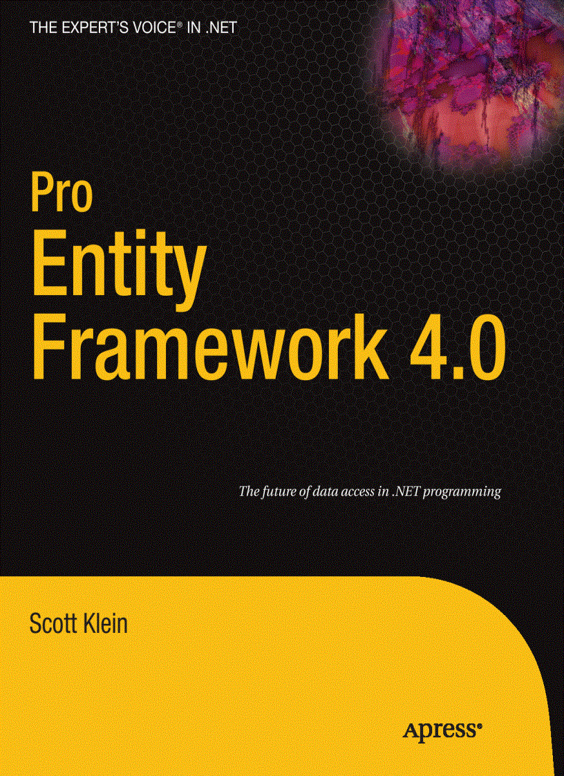 Pro Entity Framework 4 0