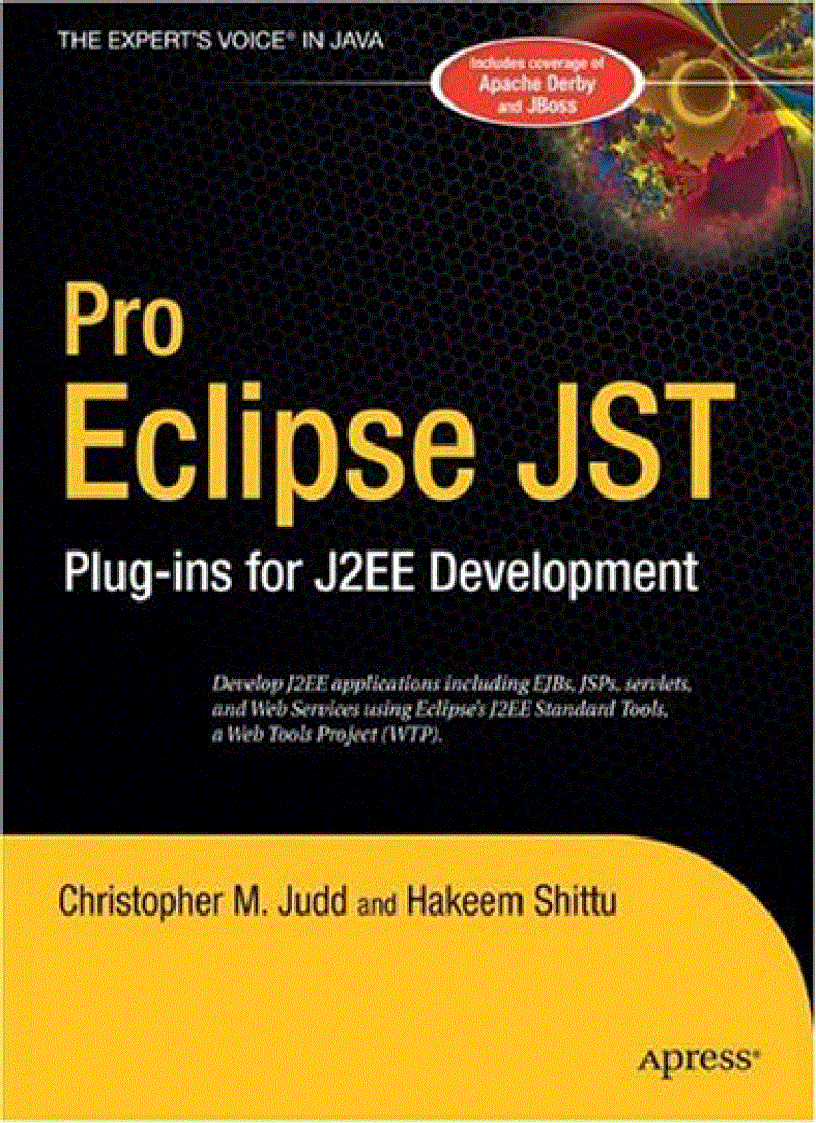 Pro Eclipse JST Plug ins for J2EE Development