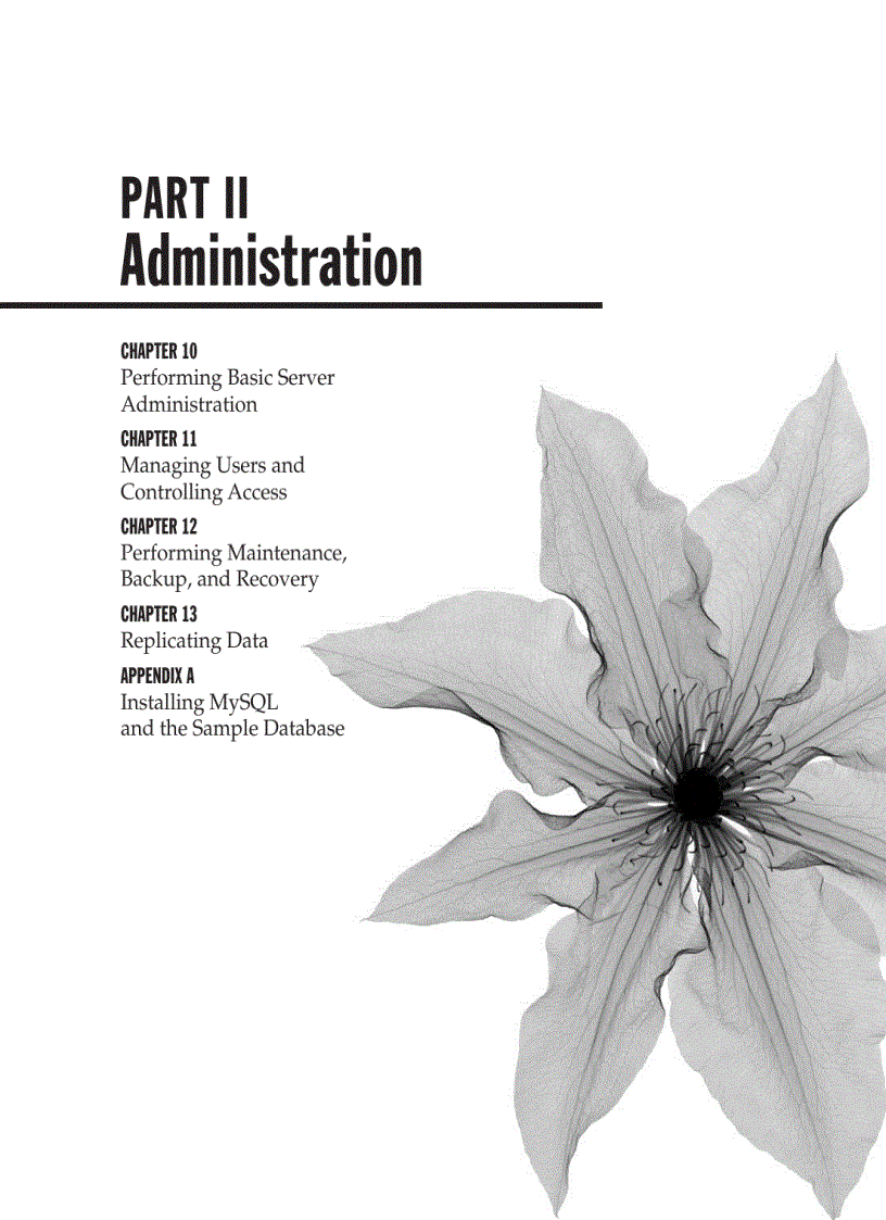 Performing Basic Server Administration