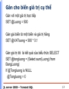 Kịch bản script bó batchs và OSQL