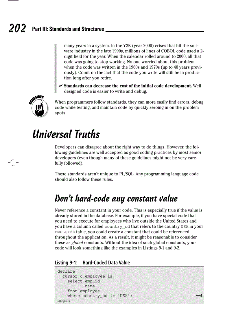 Standards and Structures