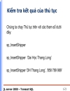 Thủtục thường trú STORED PROCEDURES