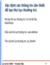 Thủtục thường trú STORED PROCEDURES