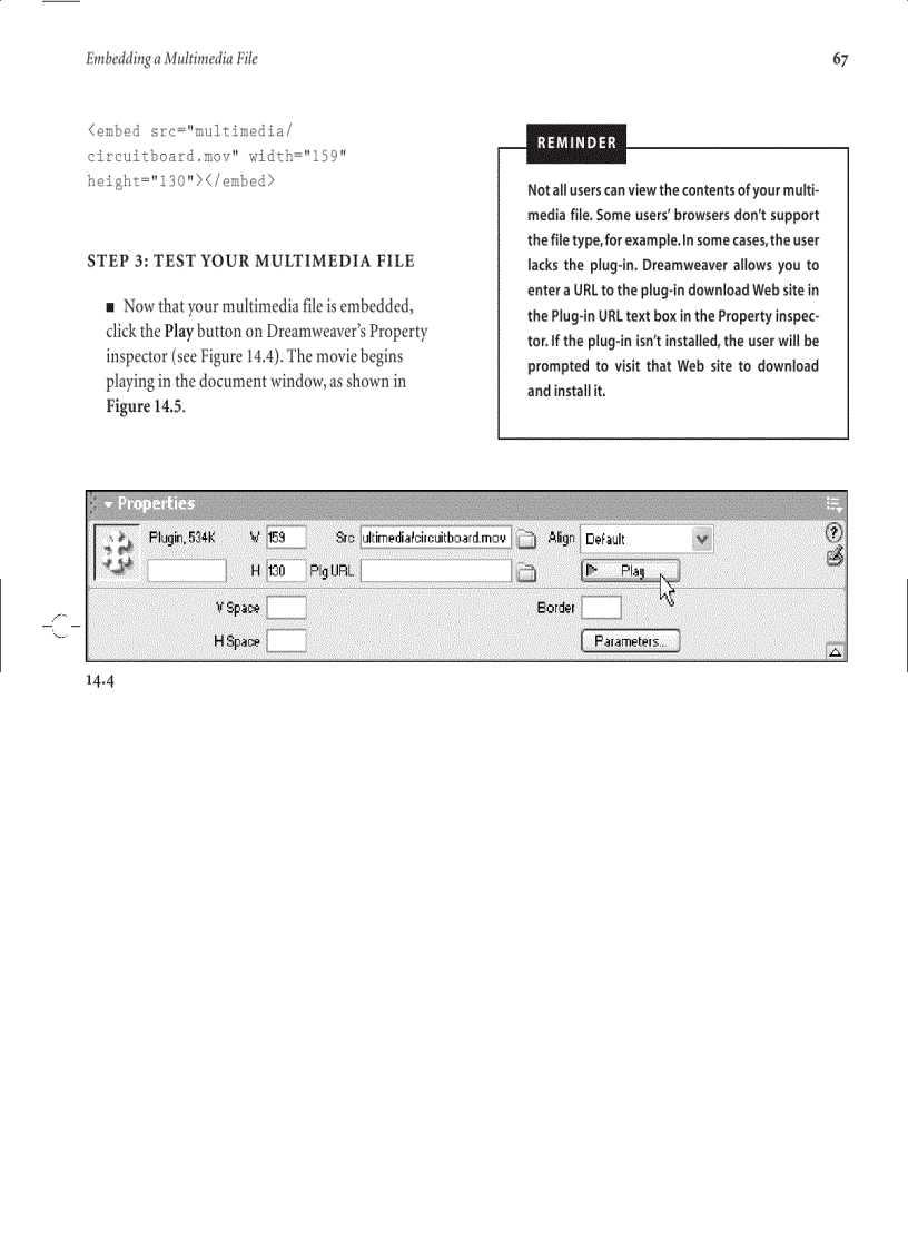 Embedding a Multimedia File