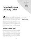 Downloading and Installing GIMP