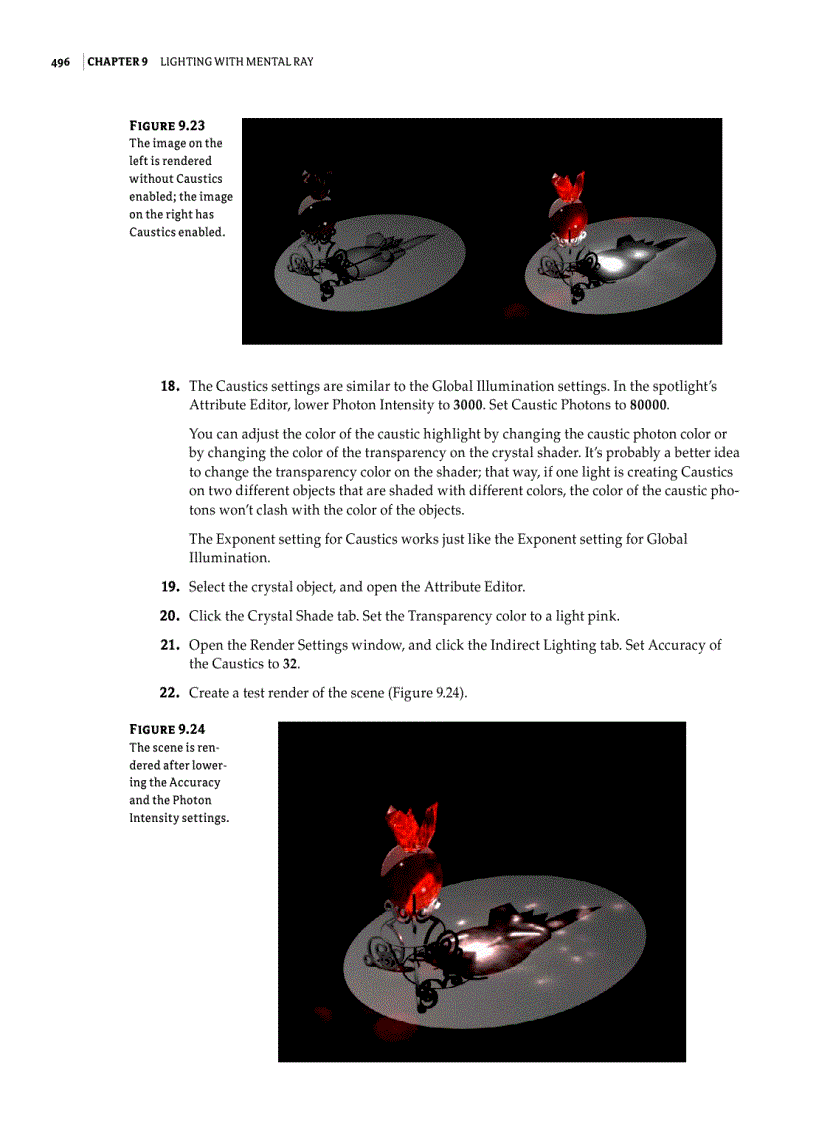 Lighting with mental ray