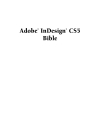 Adobe InDesign CS5 Bible