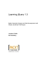 Learning jQuery 1 3