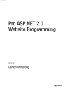 Pro ASP NET 2 0 Website Programming