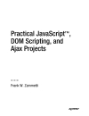 Practical JavaScript DOM Scripting and Ajax Projects