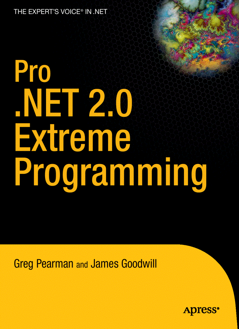 Pro NET 2 0 Extreme Programming