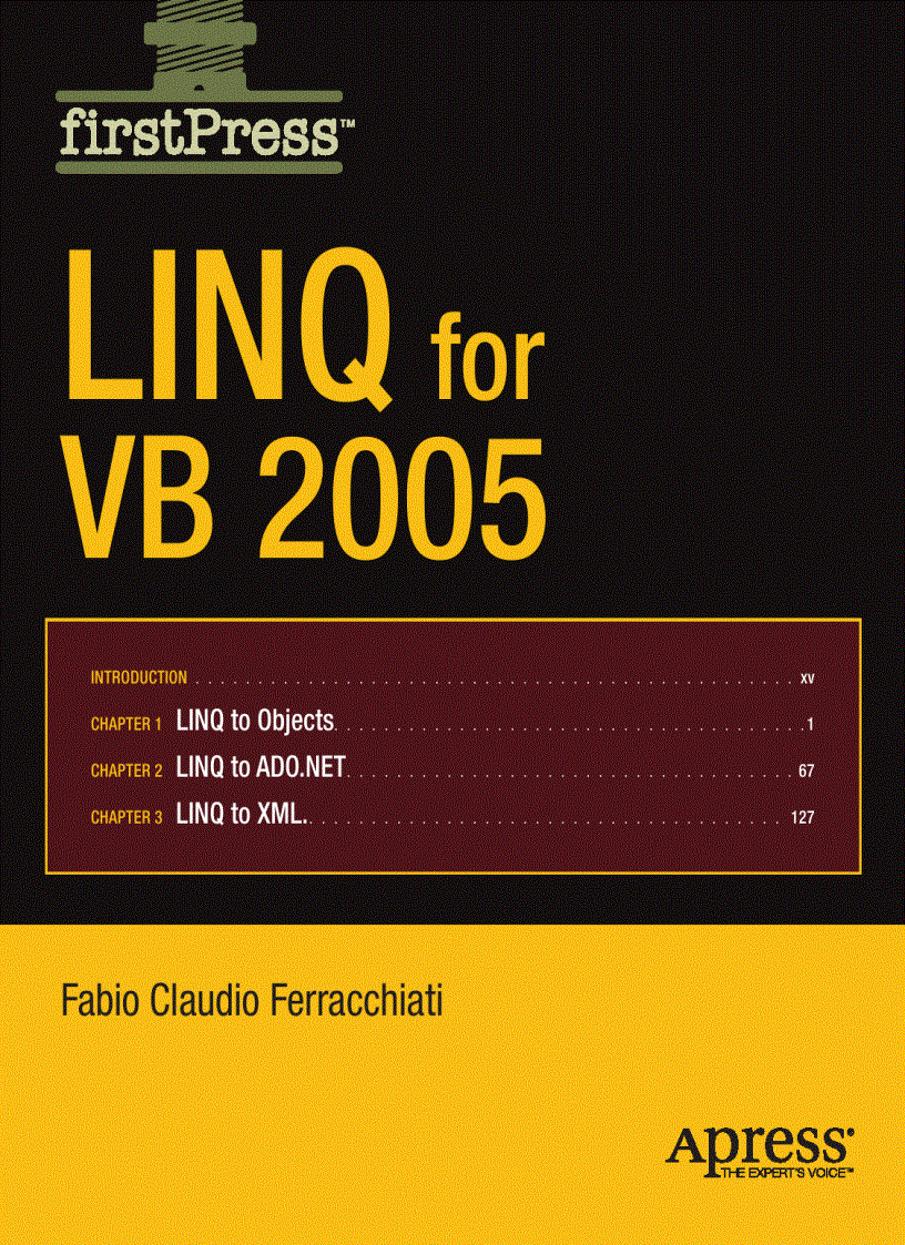 LINQ for VB 2005