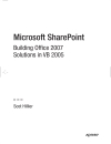 Microsoft SharePoint Building Office 2007 Solutions in VB 2005