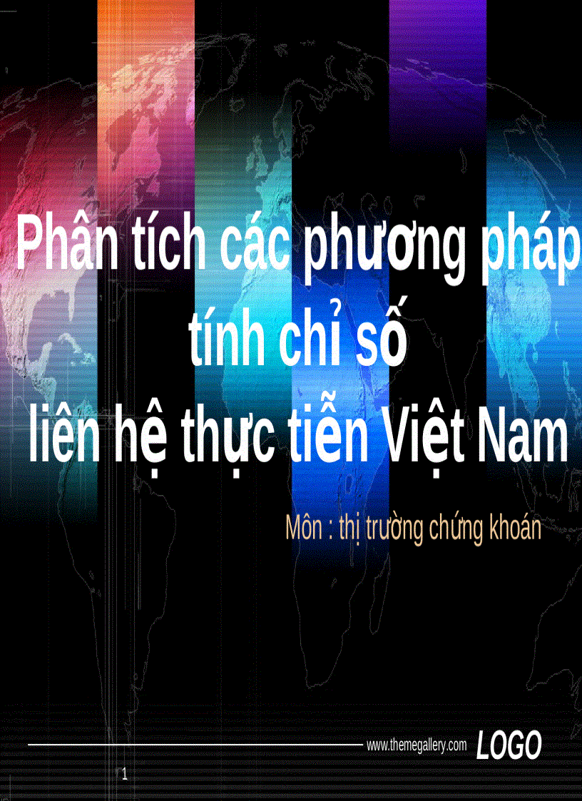 Tính chỉ số