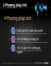 Tính chỉ số