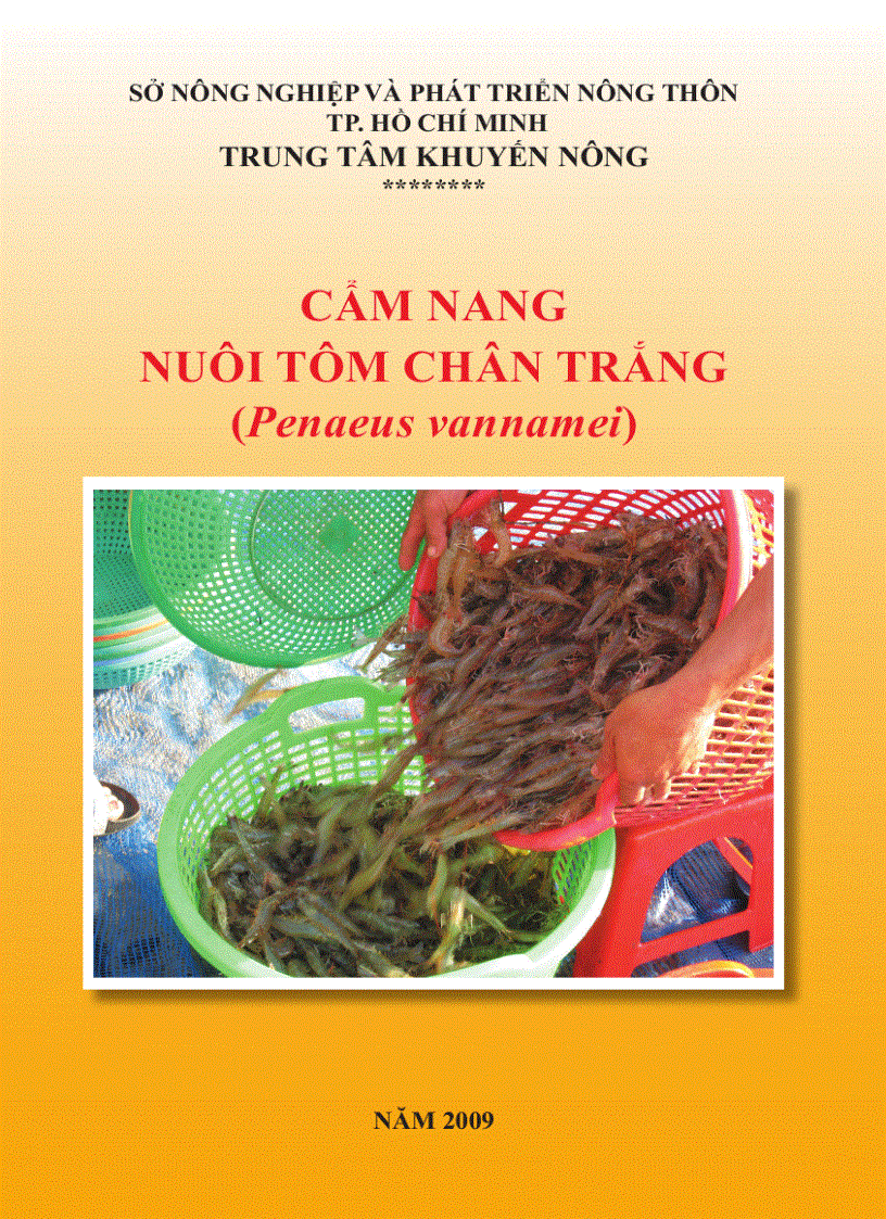 Cẩm nang nuôi tôm chân trắng