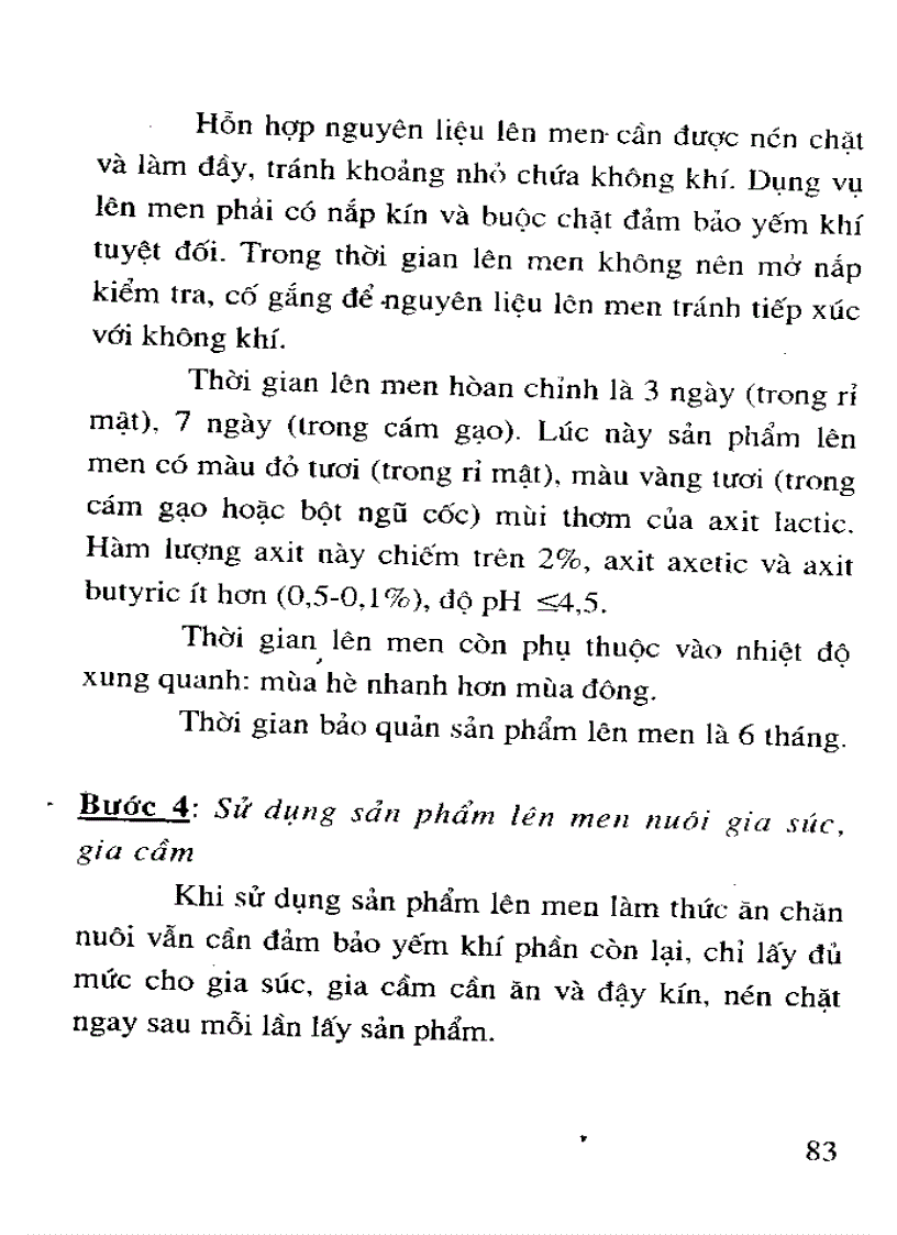 Kỹ thuật chế biến phụ phẩm nông nghiệp làm thức ăn gia súc