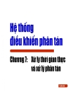 Xử lí thời gian thực và xử lí phân tán trong hệ thống điều khiển phân tán