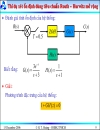 Phân tích và thiết kế hệ thống điều khiển rời rạc