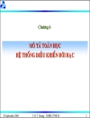 Mô tả toán học hệ thống điều khiển rời rạc 1