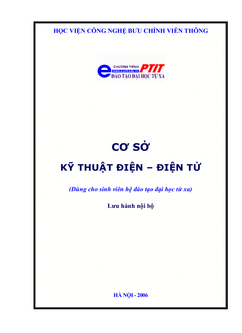 Kỹ thuật điện điện tử